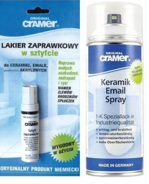 Cramer Zestaw do naprawy uszkodzeń wanny umywalk