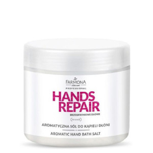Farmona HANDS REPAIR Aromatyczna sól do kąpieli dłoni 500g.