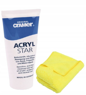 Cramer Środek Czyszczący Acryl Star + ściereczka