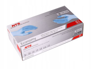 Rękawice nitrylowe jednorazowe NTS STANDARD XL