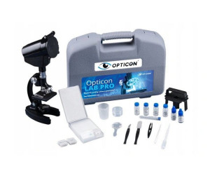 Mikroskop OPTICON - Lab Pro 1200x + akcesoria