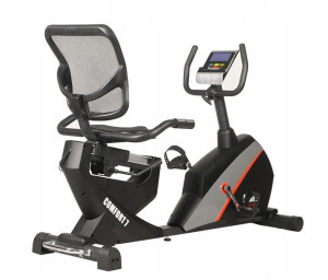 Rower treningowy poziomy Hertz Comfort 7 PROGRAMY