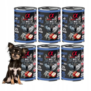 Alpha Spirit ANCHOIS Z JABŁKIEM 6X 400 g PUSZKI