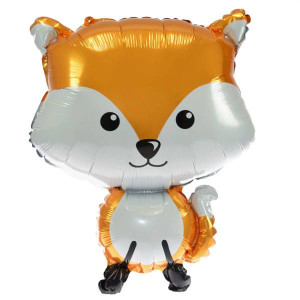 Balon Foliowy Lisek Leśne Zwierzątka Las 67 Cm