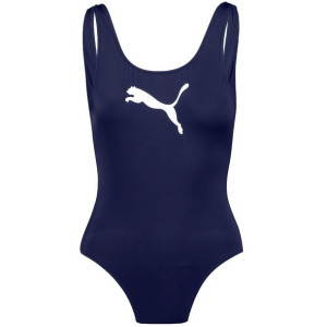 Kostium kąpielowy damski puma swim women swimsuit 1p granatowy 907685 01