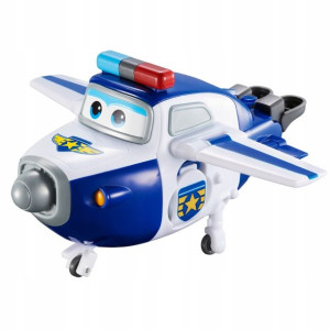 Super Wings Transformacja Policjant Paul 2w1
