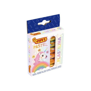 Plastelina Jovi 6 szt. pastelowa