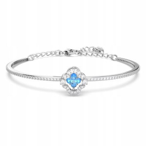 SWAROVSKI - Bransoletka S.Dance Clover Blue RHS