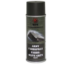 Lakier Wojskowy W Spray Oliv Grun Matowy 400 Ml
