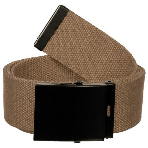 Pas Do Spodni Parciany Khaki 4,5 Cm