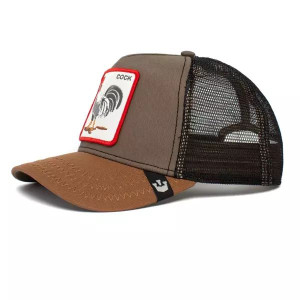 Czapka z daszkiem Goorin Bros. The Cock Olive Trucker - 101-0378-OLI