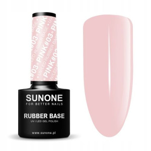 Sunone Baza Kauczukowa Rubber Base 5ml Pink 03