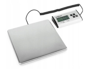 Cyfrowa waga do paczek 150kg/50g 27x27cm Marketeer
