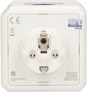 Orno Rozgałęźnik Powercube Usb 2x