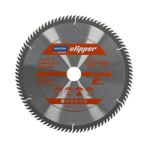 Norton Piła Tarczowa 250mm X 30mm X 96z Drewno I Kompozyty Atb (3,2 / 2,2)