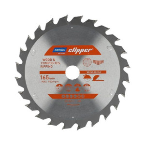 Norton Piła Tarczowa 165mm X 20mm X 24z Drewno I Kompozyty Atb (2,6 / 1,6)
