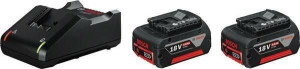 Bosch.akumulator 18v 4,0ah X2 +ładow.