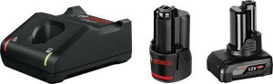 Bosch.akumulator 12v 4,0ah + 2,0ah +ładowarka