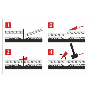 Awtools System Poziomowania Płytek Standard 1.0mm-7mm-15mm-klips 400szt.