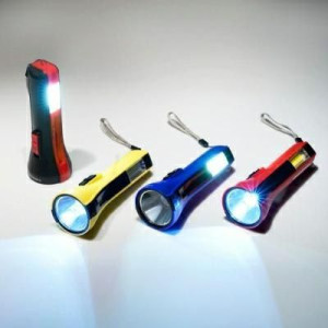 Tiross Latarka Ładowalna Led 3w+1cob