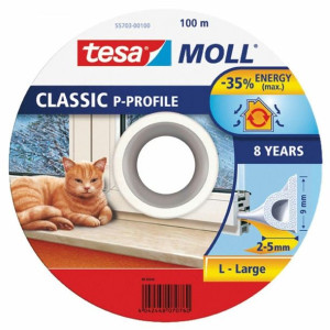 Tesa Uszczelka Biała P - 100m 9mm