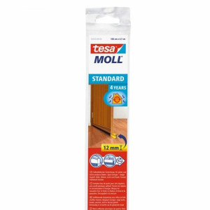 Tesa Uszczelka Szczotkowa Pod Drzwi 1m X 37mm Jasno Brązowa