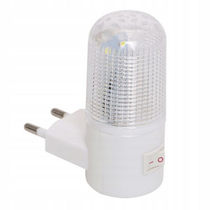 Lampka Nocna Led Sieciowa Biuro Zmierzch Gniazdko