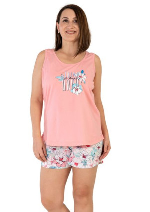Piżama Damska Vienetta bawełna +Size 4XL plus size