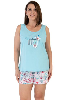 Piżama Damska Vienetta bawełna +Size 3XL plus size