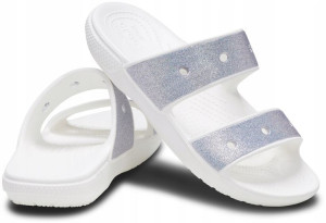 Damskie Buty Klapki Crocs Classic Glitter Ii 39-40