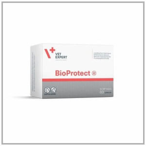 BIOPROTECT 60 kaps. Probiotyk. Pies, kot. VetExpert