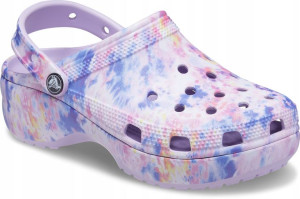 Buty Chodaki Damskie Crocs Platform Graphic 41