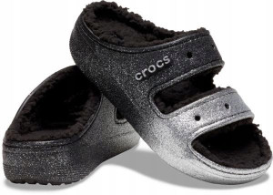 Crocs Ocieplane Klapki Classic Cozzy Sandal 38,5