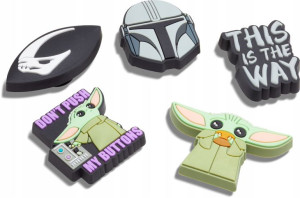 Przypinki Crocs Jibbitz Piny Do Butów Mandalorian