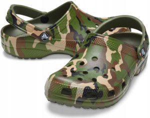 Damskie Buty Chodaki Crocs Classic Printed 37,5