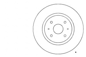 Tarcze Hamulcowe 2szt Fiat Coupe 96-00 2.0 20v Tur