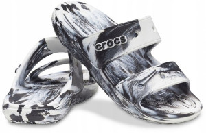 Lekkie Buty Klapki Crocs Classic Marbled 38,5