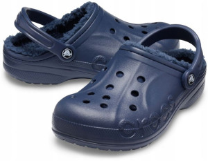 Ocieplane Chodaki Klapki Crocs Baya Clog 37,5