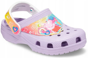 Dziecięce Buty Chodaki Crocs Classic Peppa 27-28