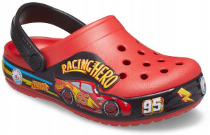 Dziecięce Chodaki Crocs Crocband Cars Lights 23-24