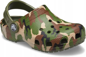 Dziecięce Buty Chodaki Crocs Classic Printed 22-23