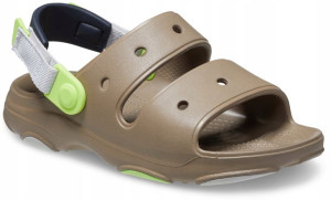 Dziecięce Lekkie Sandały Sandałki Rzepy Crocs 30,5