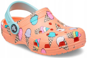 Klapki Chodaki Dziecięce Crocs Classic Party 23-24