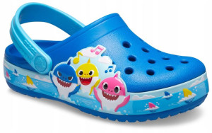 Klapki Chodaki Dziecięce Crocs Fun Baby Shark 32,5