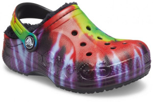 Ocieplane Dziecieęce Chodaki Buty Crocs Baya 27-28