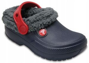 Ocieplane Klapki Chodaki Dziecięce Crocs 28,5