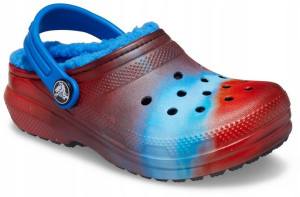 Ocieplane Klapki Chodaki Dziecięce Crocs Clog 29,5