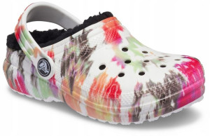 Ocieplane Klapki Chodaki Dziecięce Crocs Clog 32,5