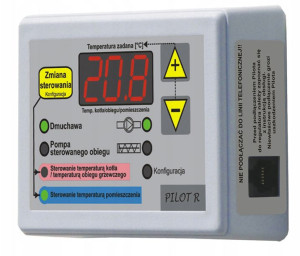 PANEL POKOJOWY PILOT R termostat pokojowy JAKOŚĆ