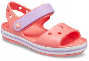 Lekkie Sandałki Dziecięce Crocs Buty Na Rzep 20-21